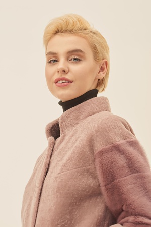 Ceket dişi Silverfox model 804-Dusty rose