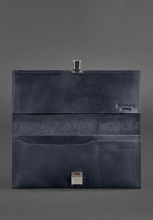 Кожаный тревел-кейс Journey 2.0 синий