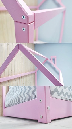 кроватка-домик Мотессори