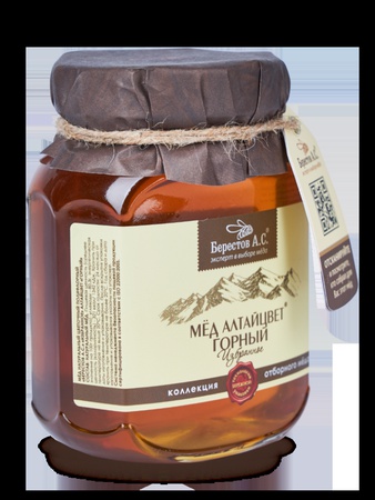 Берестов А.С. / Мед натуральный Алтайцвет "Горный", коллекция Избранное