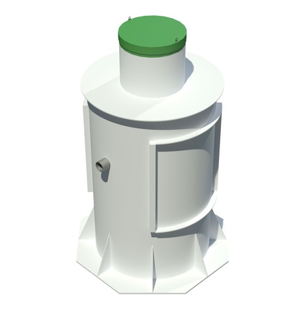 Poplar 12 - individual sewerage system for houses for 12 people