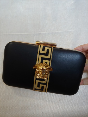 Metal Kasalı Abiye El Çantası