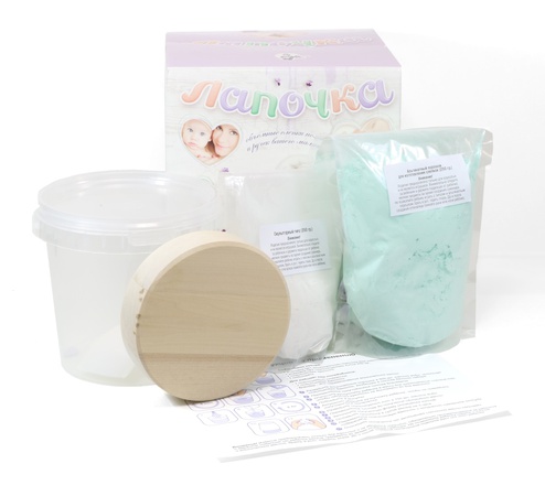 Набор для изготовления объемных слепков ножек и ручек «Лапочка»