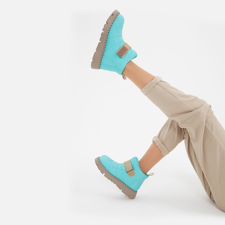 Полусапоги женские зимние KB806BL KING BOOTS Германия