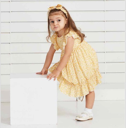 Kolsuz Kız Çocuk Elbise