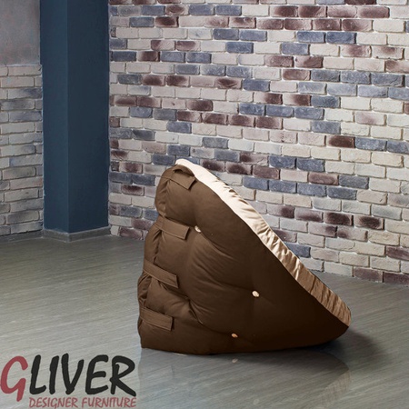 КРЕСЛО ОУСТЕР БОСТОН S КОМБО ШОКОЛАДНО-БЕЖЕВОЕ