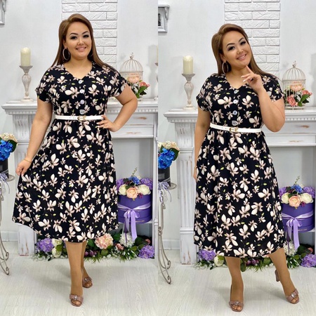 Большемерки платья