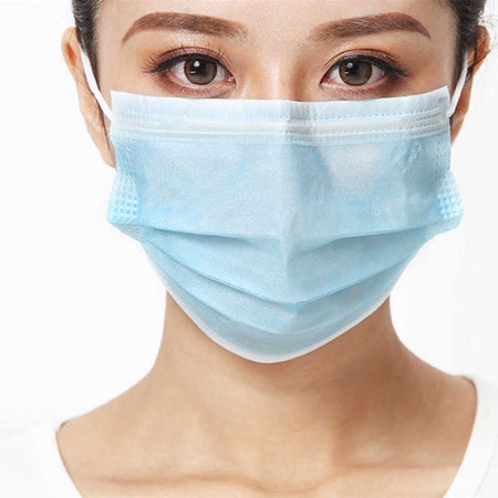 Dreischichtige medizinische Masken