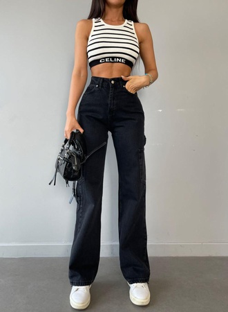 Трендовые джинсы Карго