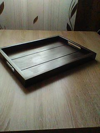 Ahşap tepsiler ve kutular