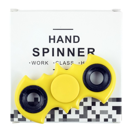 пластмассовый желтый spinner batman