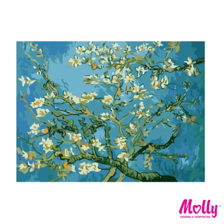 Картина по номерам Ван Гог. Миндаль