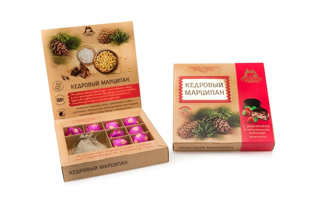 Klasik sedir badem ezmesi, kutu 120 g / * Bonus: Hediye olarak bitki çayı