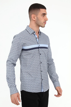 SH-1210 Мужская рубашка