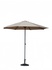 Central Pole Beach Umbrella – 2.7m German Woven Fabric, Rotating Lift – OEM Wholesale