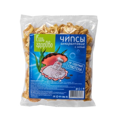 Чипсы без глютена «Ешь здорово»