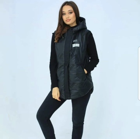 Безрукавки оверсайз