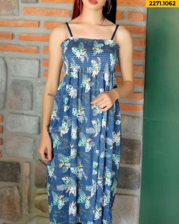 İp Askılı Yazlık Elbise