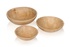 Набор деревянных эко-салатников