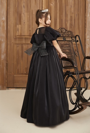 Пышное Длинное Платье в Комплекте с Короной Stok Kod: PXN 22039