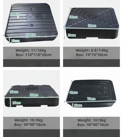 Heavy Duty Cantilever Umbrella – 3m Beaufort 8 Windproof, 8K Dual-Rod Ribs, LED Light – Wholesale