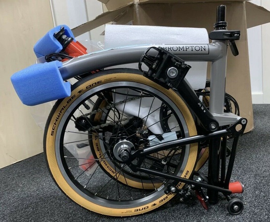 Brompton Bike Chpt3 2020 - Titanium Limited Edition Katlanır Bisiklet