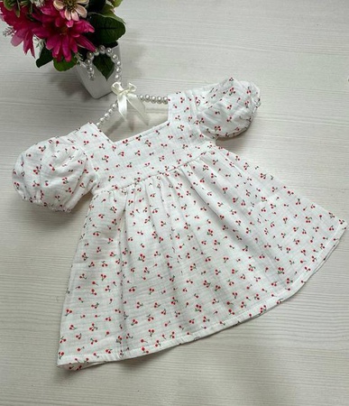 Муслиновое детское платье