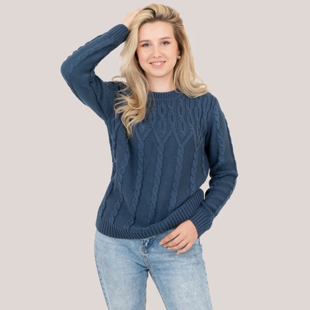 Свитер женский Вероника синий