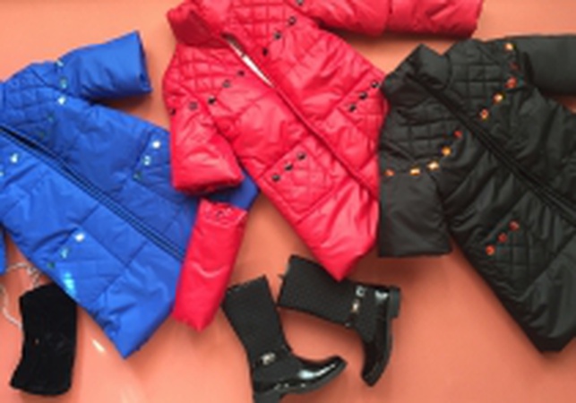 Пальто family look. Для мамы и дочки.