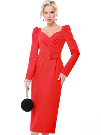 Вечернее платье праздничное с поясом