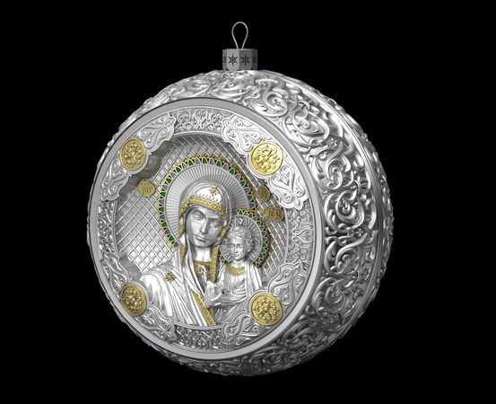 &quot;Noel Gümüş Topları&quot; 999 test değeri