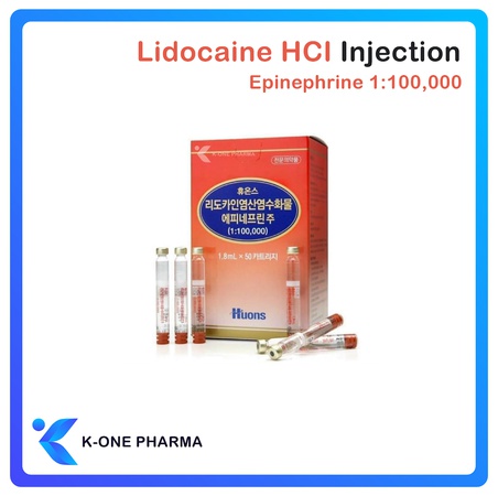 LIDOCAINE HCl WITH EPINEPHRINE 1:100,000