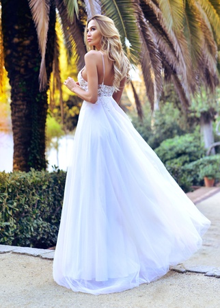 Beatrice<br>Свадебное платье на бретелях Anna RosyBrown