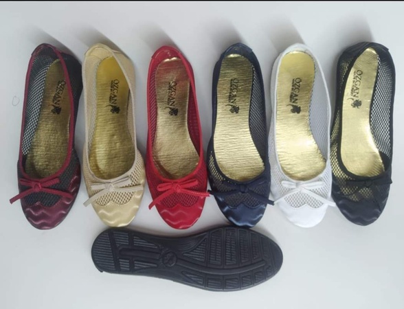 Женский балет в сеточку Özgan Bowknot Fishnet