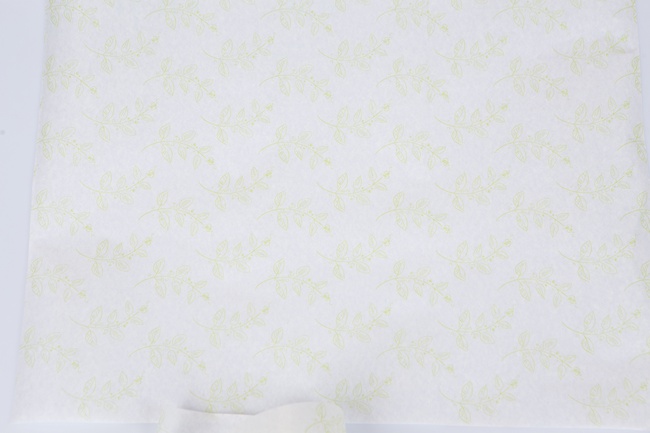 Siliconized baking paper with "Spring" pattern (roll 5m)