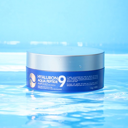 MEDI-PEEL HYALURON AQUA PEPTIDE9 Ампульные патчи для глаз