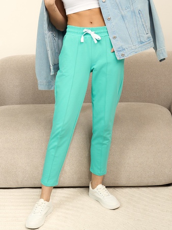 Брюки бананы укороченные 7/8 на резинке