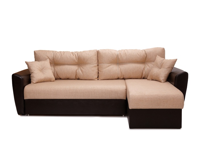 Ecksofa Amsterdam matt beige