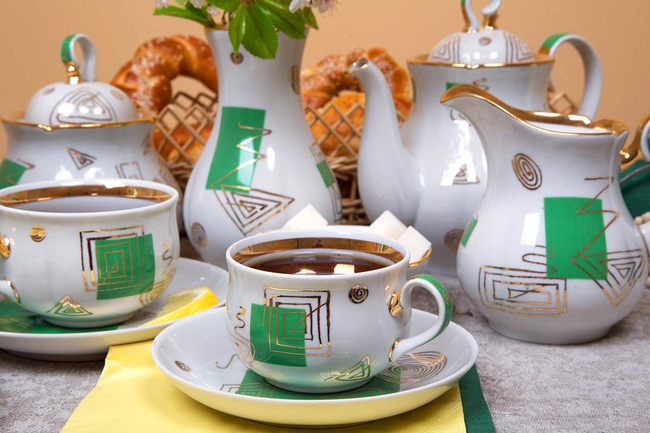 Сервиз чайно- кофейный 29 предм. Зигзаг