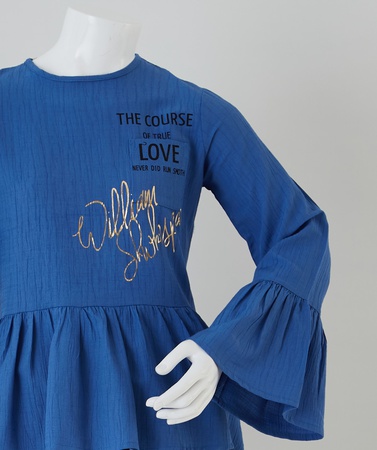 Блуза с принтом / Капри