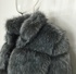 Шуба под песца с воротником-стоечкой (экошуба)