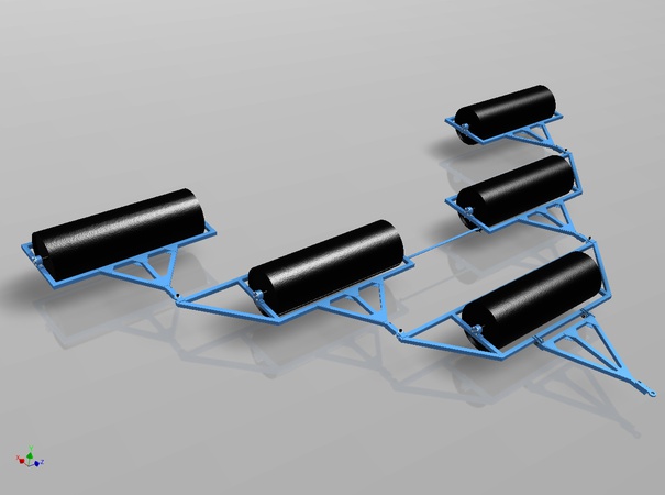 بكرات مملوءة بالماء KVNP-10 (720) (متأخرة)