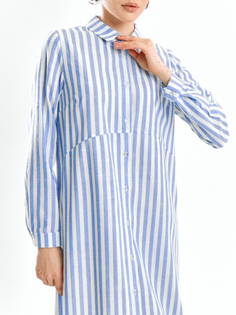 Женское платье-рубашка. 2024