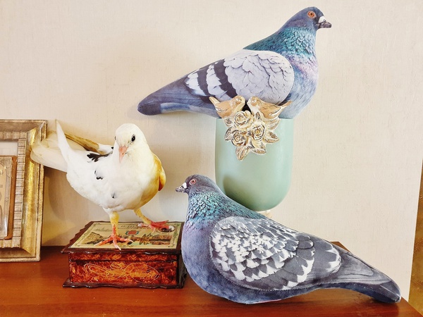 Yumuşak oyuncak güvercin Natasha