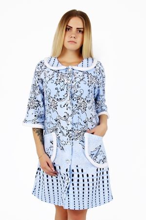 халат снежинка