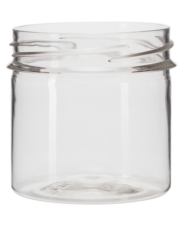 Банка 100 d58 + гладкая крышка (Черная/Белая)