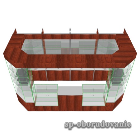 Павильон из стекла и лдсп ПРОНТО-Д-1