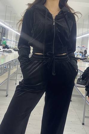 Kadife takım elbise