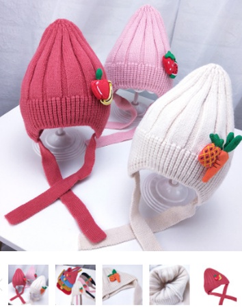 Шапочки детские от 0 - 10 лет