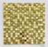 Glass Gold Leaf Mix Modern Design Mosaic for Wall Decorate Fireplace Surround Mosaic